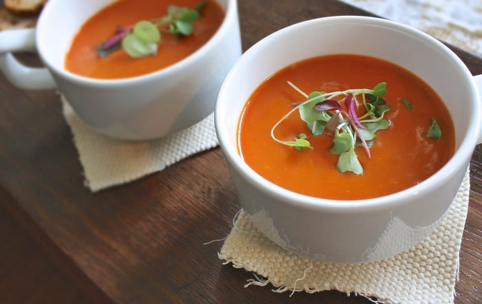 Délicieuse soupe sans gluten