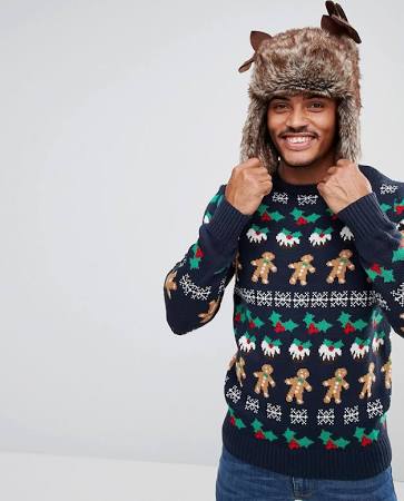 pull de noel moche homme asos