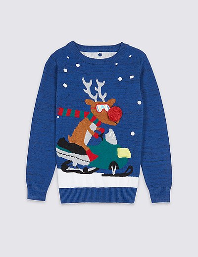 pull de noel enfant M&S