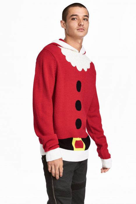 pull pere noel H&M
