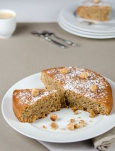 Recettes sucrées sans farine - gâteau sans farine - Gâteau Italien au café et aux noisettes