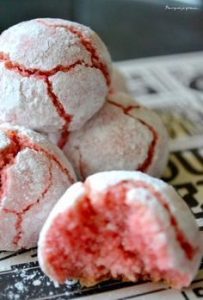 Recettes sucrées sans farine - gâteau sans farine - Amaretti aux biscuits roses de Reims